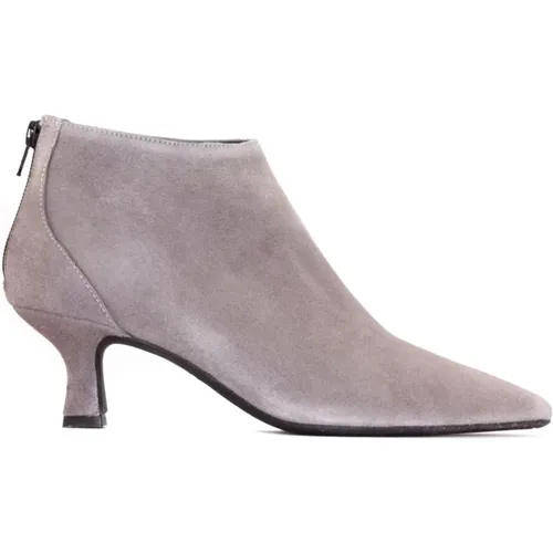 Grey Suede Zac Ankle Boots , female, Sizes: 5 1/2 UK, 3 UK, 4 UK - Roberto Festa - Modalova