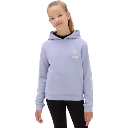 Lila Baumwollkapuzenpullover Vans - Vans - Modalova