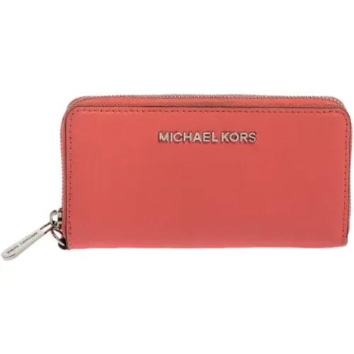 Pre-owned Leather wallets , female, Sizes: ONE SIZE - Michael Kors Pre-owned - Modalova