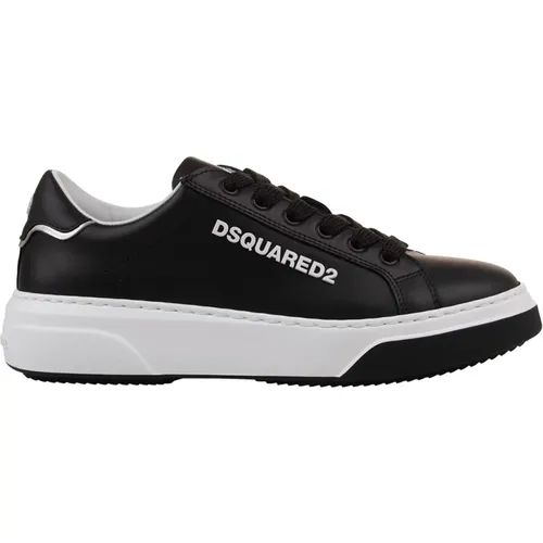 Bumper Sneakers with Contrasting Inserts , female, Sizes: 6 UK, 3 UK, 7 UK, 5 UK, 5 1/2 UK, 4 UK - Dsquared2 - Modalova