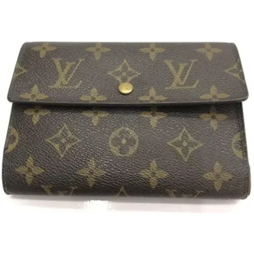 Pre-owned Canvas wallets , female, Sizes: ONE SIZE - Louis Vuitton Vintage - Modalova