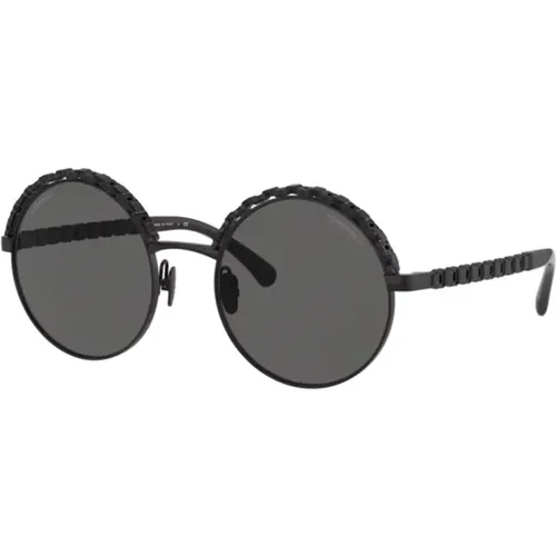 Zeitlose Eleganz Sonnenbrille , unisex, Größe: 53 MM - Chanel - Modalova
