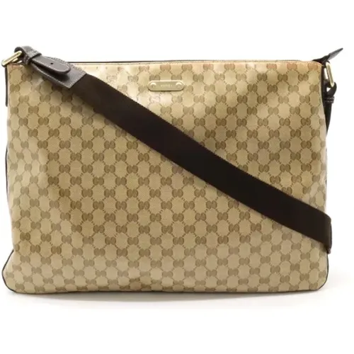 Pre-owned Canvas crossbody-bags , female, Sizes: ONE SIZE - Gucci Vintage - Modalova