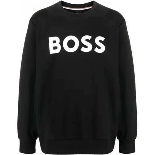 Classic Sweatshirt for Men , male, Sizes: L, 2XL, M - Hugo Boss - Modalova