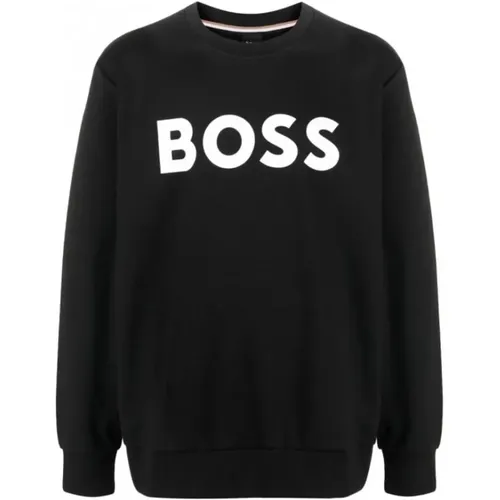 Classic Sweatshirt for Men , male, Sizes: L, XL, 2XL, M - Hugo Boss - Modalova