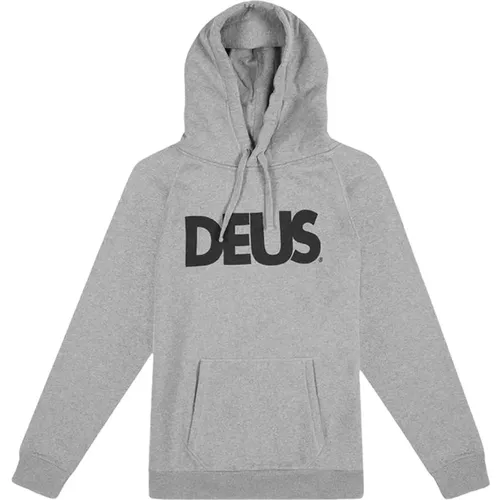 All Caps Hoodie , Herren, Größe: M - Deus Ex Machina - Modalova