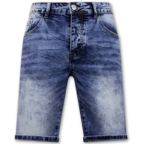 Short jeans for men - , male, Sizes: W32, W34, W36, W30, W28, W38 - Enos - Modalova