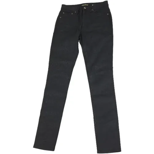 Pre-owned Cotton jeans , female, Sizes: M - Yves Saint Laurent Vintage - Modalova