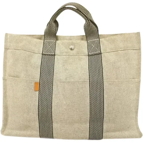 Pre-owned Canvas totes , female, Sizes: ONE SIZE - Hermès Vintage - Modalova