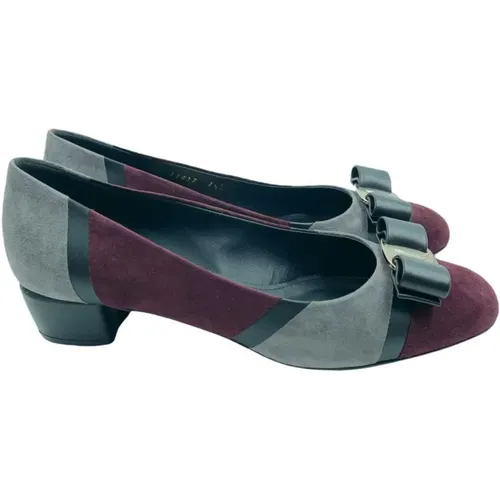 Ballerina Shoes , female, Sizes: 5 1/2 UK, 6 1/2 UK, 6 UK, 7 UK, 8 1/2 UK, 7 1/2 UK, 4 1/2 UK - Salvatore Ferragamo - Modalova