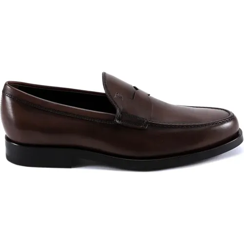 Iconische Leder-Loafers , Herren, Größe: 39 1/2 EU - TOD'S - Modalova