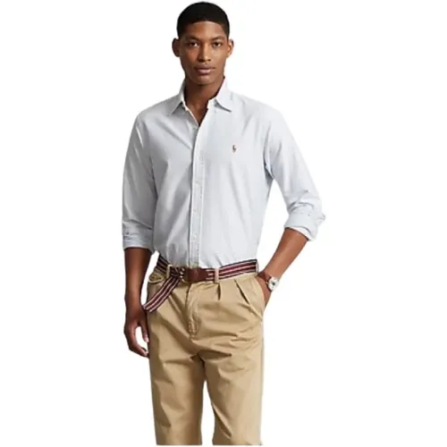 Gestreiftes Oxford-Hemd , Herren, Größe: XL - Polo Ralph Lauren - Modalova