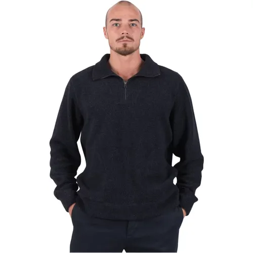 French Terry QTR ZIP Pullover anthrazit M86639443A - M , Herren, Größe: XL - Vince - Modalova