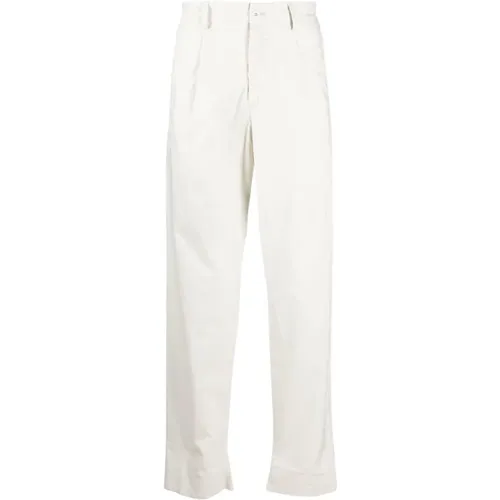 Stylish Beige Trousers for Men , male, Sizes: XL - Lardini - Modalova