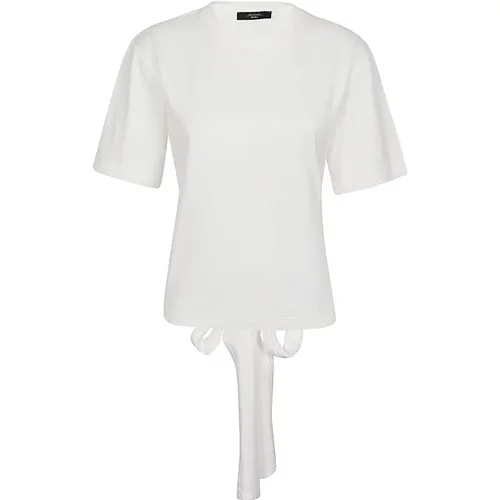 Classic Cotton T-shirt , female, Sizes: L, S, XS, XL, M - Max Mara Weekend - Modalova