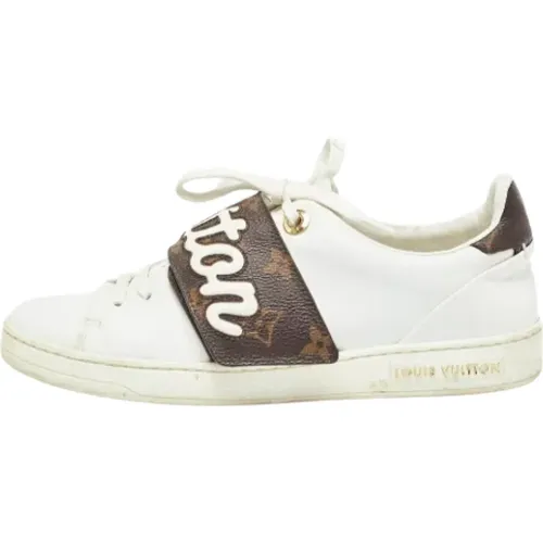 Pre-owned Canvas sneakers , female, Sizes: 2 1/2 UK - Louis Vuitton Vintage - Modalova