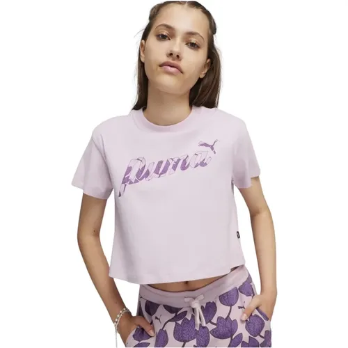 Essentials Blossom Junior T-Shirt - Puma - Modalova