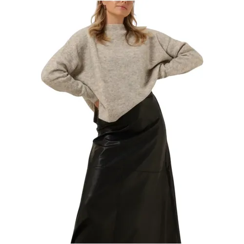 Taupe Sweater & Vest Collection , Damen, Größe: M - Penn&Ink N.Y - Modalova