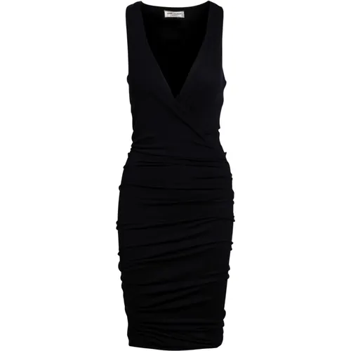 Long Womens Dress Elegant Style , female, Sizes: S, M - Saint Laurent - Modalova