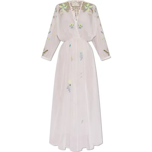 Embroidered dress , female, Sizes: S - Forte Forte - Modalova