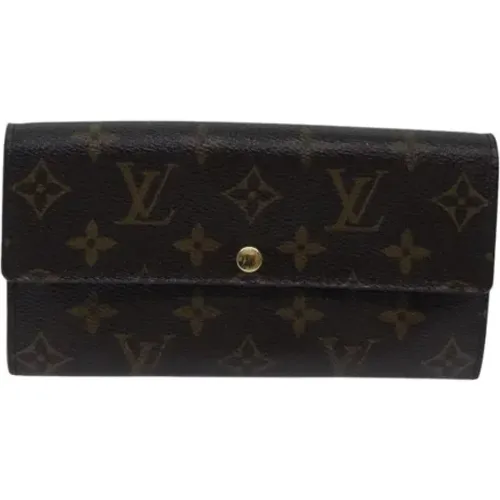 Pre-owned Canvas wallets , female, Sizes: ONE SIZE - Louis Vuitton Vintage - Modalova