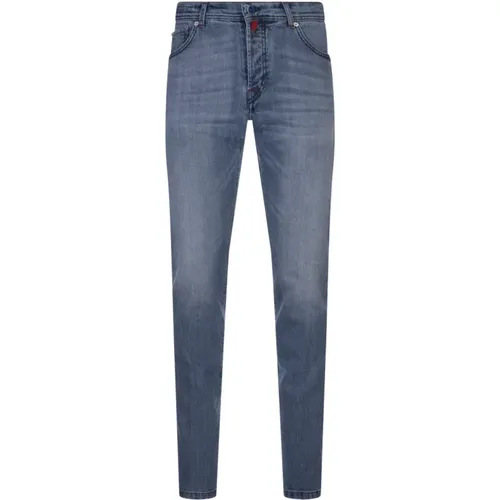 Tapered Denim Jeans , male, Sizes: W40, W34, W36, W33, W38, W31 - Kiton - Modalova