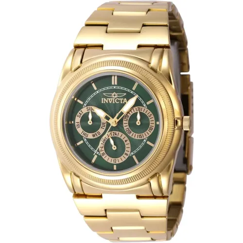 Slim Women's Quartz Watch - Green Dial , female, Sizes: ONE SIZE - Invicta Watches - Modalova
