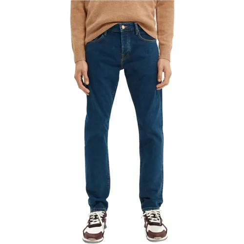 Enigma Slim-Fit Jeans , male, Sizes: W36 - Scotch & Soda - Modalova