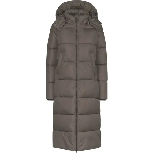 Padded Jackets Grey , female, Sizes: 3XL, XL - Save The Duck - Modalova