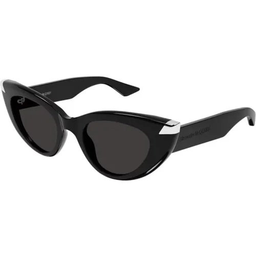 Grey Sunglasses Am0442S Model , unisex, Sizes: 50 MM - alexander mcqueen - Modalova