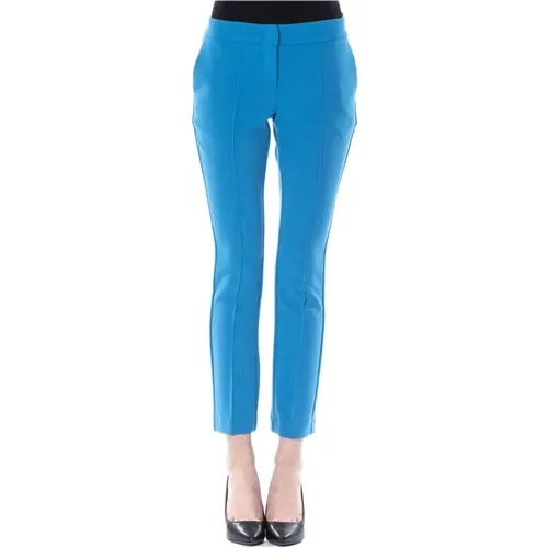 Skinny Hose mit seitlichem Reißverschluss , Damen, Größe: XS - Byblos - Modalova