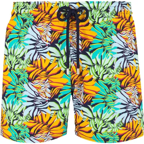 Stretch Jungle Swim Shorts , male, Sizes: M - Vilebrequin - Modalova