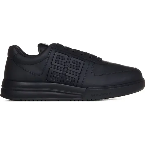 Schwarze Leder Schnürschuhe , Herren, Größe: 41 EU - Givenchy - Modalova