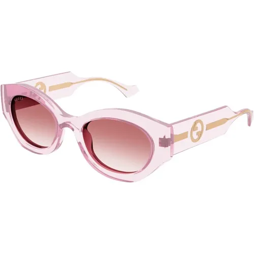 Oval Female Sunglasses Gg1553S , female, Sizes: 52 MM - Gucci - Modalova