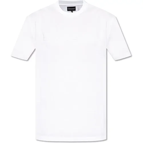 T-Shirt mit Logo , Herren, Größe: 3XL - Emporio Armani - Modalova