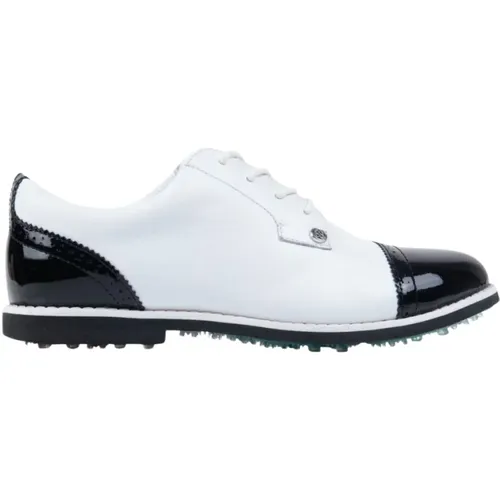 Leather Cap Toe Sneakers , female, Sizes: 3 1/2 UK - G/Fore - Modalova