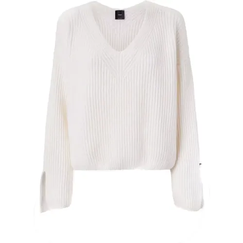 Stilvolle Sweaters für jeden Anlass , Damen, Größe: XS - pinko - Modalova