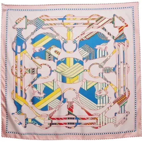 Pre-owned Silk scarves , female, Sizes: ONE SIZE - Hermès Vintage - Modalova