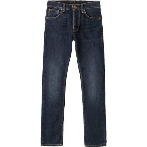 Grim Tim Denim Jeans , male, Sizes: W32 L32 - Nudie Jeans - Modalova
