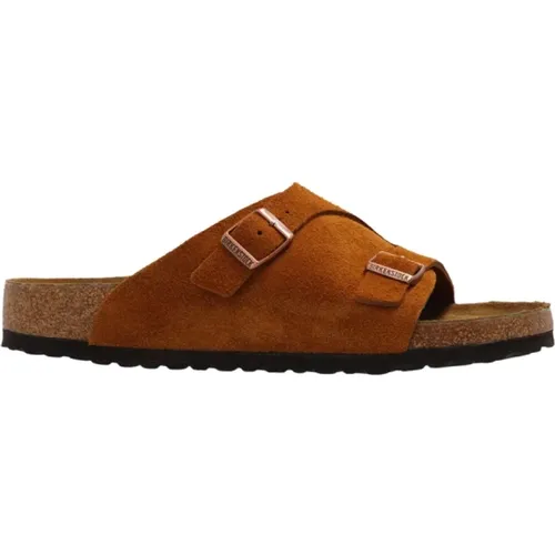 Schieberegler , Herren, Größe: 42 EU - Birkenstock - Modalova