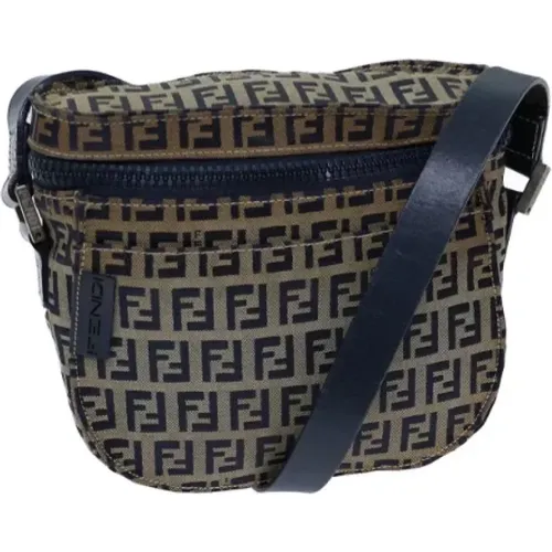 Pre-owned Canvas fendi-bags , female, Sizes: ONE SIZE - Fendi Vintage - Modalova