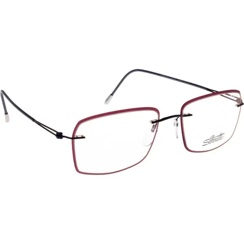 Iconic Original Prescription Glasses with 3-Year Warranty , unisex, Sizes: 53 MM - Silhouette - Modalova