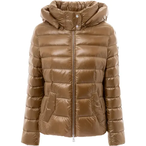 Steppjacke mit abnehmbarer Kapuze , Damen, Größe: XS - add - Modalova