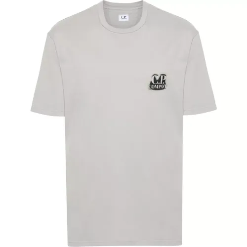 T-Shirts , male, Sizes: S - C.P. Company - Modalova