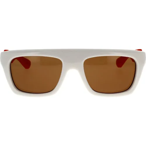 Men Rectangular Sunglasses Bv1232S 004 , male, Sizes: 54 MM - Bottega Veneta - Modalova