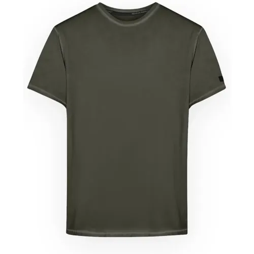 Stylisches Techno Wash T-Shirt für Männer , Herren, Größe: M - RRD - Modalova