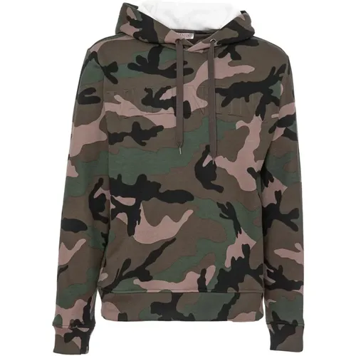 Xv3Mf21D83Wf00 Hoodie , male, Sizes: M - Valentino Garavani - Modalova