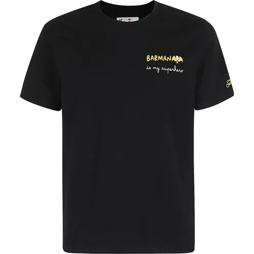 Klassisches St Barth T-Shirt , Herren, Größe: M - MC2 Saint Barth - Modalova