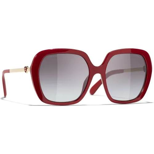 Ch5521 1759S6 Sunglasses , female, Sizes: 56 MM - Chanel - Modalova
