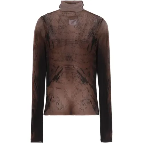Printed Turtle Neck Bodysuit , female, Sizes: M, XS, L - Jean Paul Gaultier - Modalova